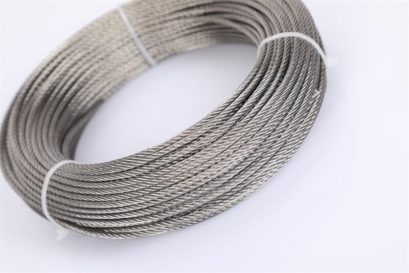 不锈钢钢丝绳裸绳 包卷